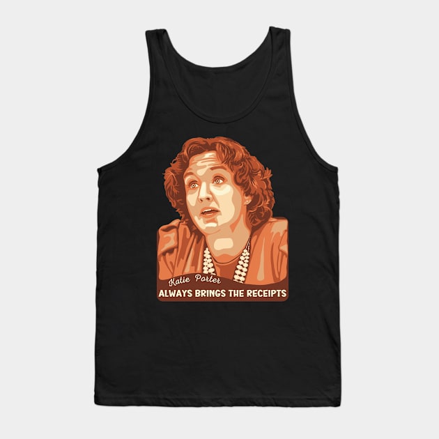 Katie Porter Portrait and Quote Tank Top by Slightly Unhinged